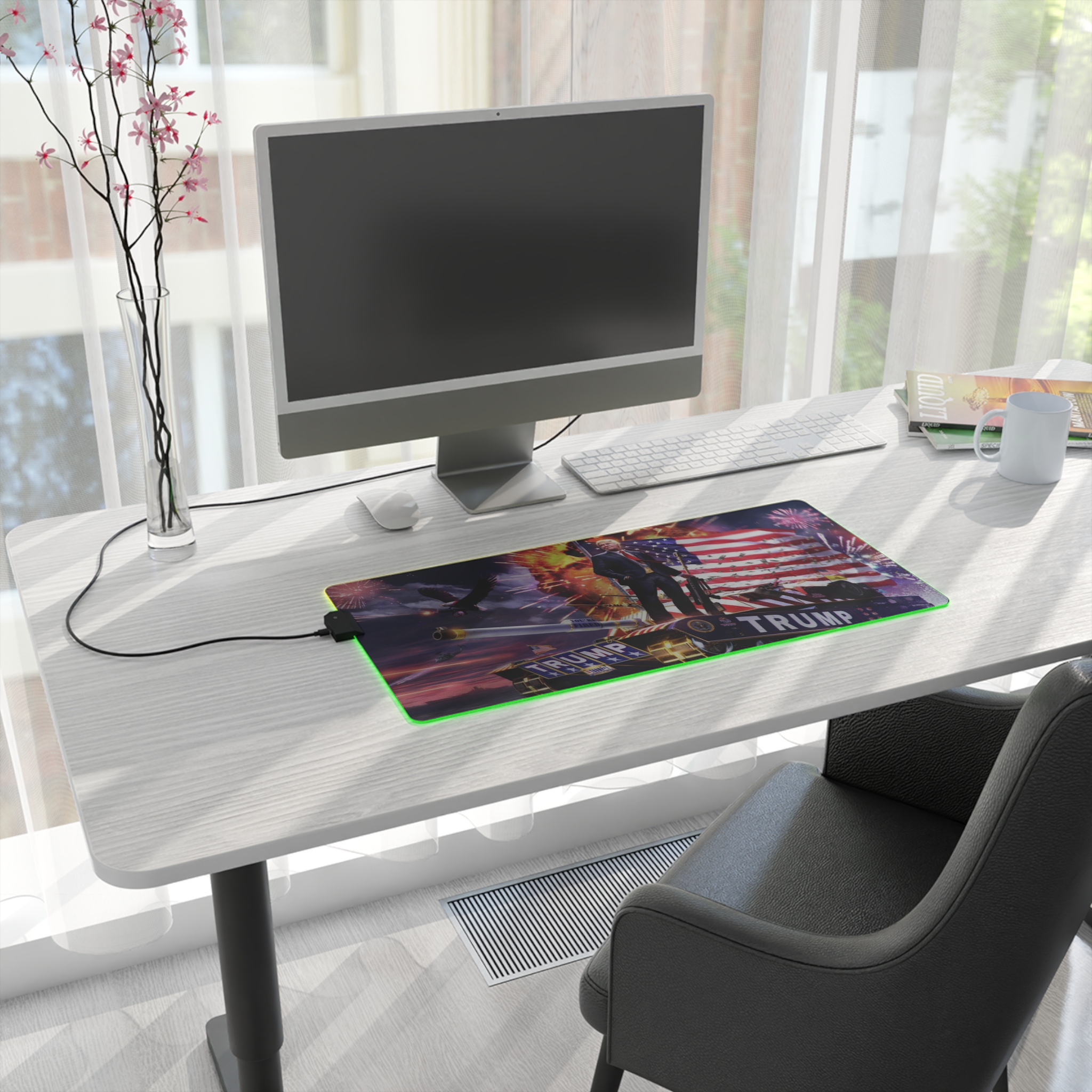 Trump LED Gaming Mouse Pad