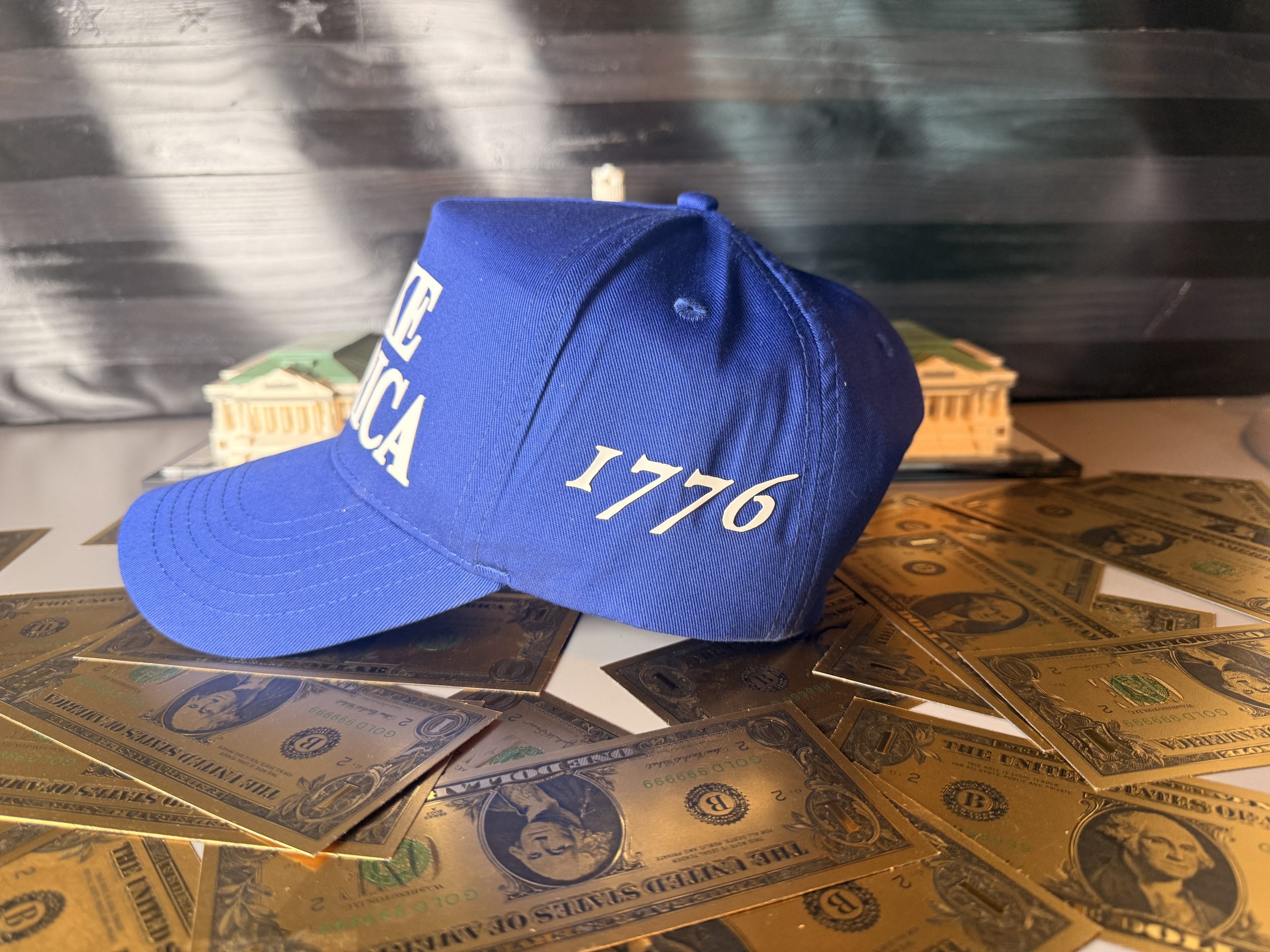 (LIMITED) MAKE AMERICA George Washington Hat. The Official/Unofficial Campaign Hat from 1789 - Image 2