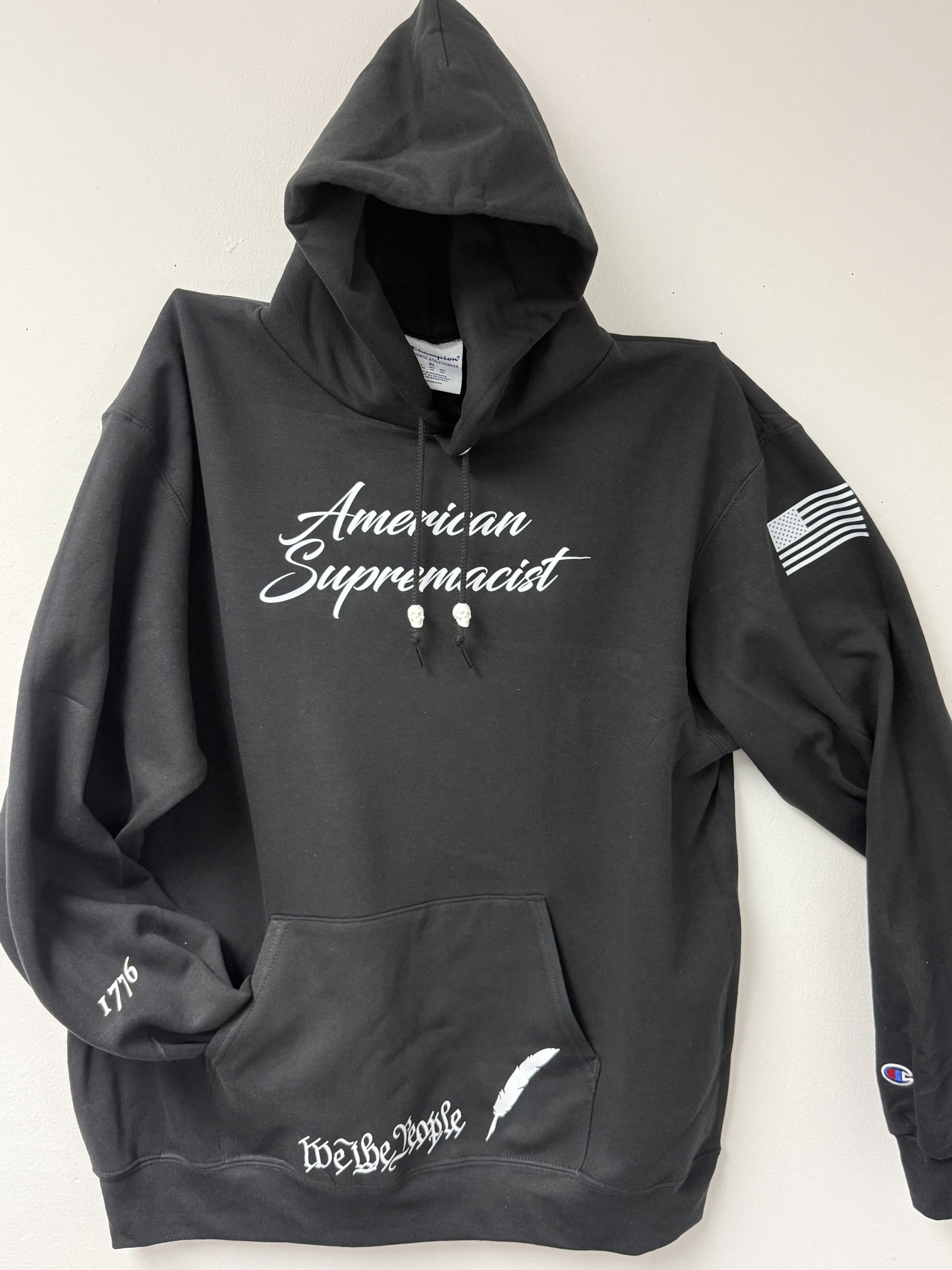 The American Supremacist Hoodie - Black