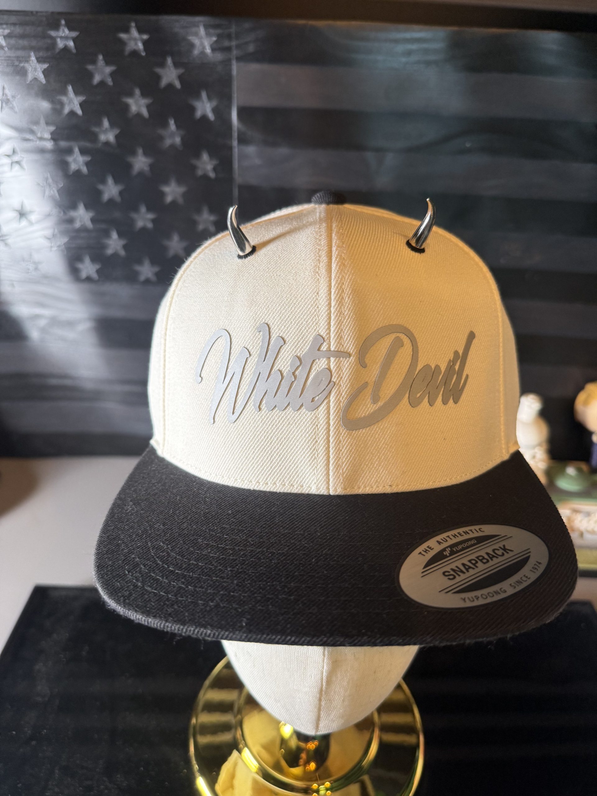 White Devil - Classic Snapback - Adjustable