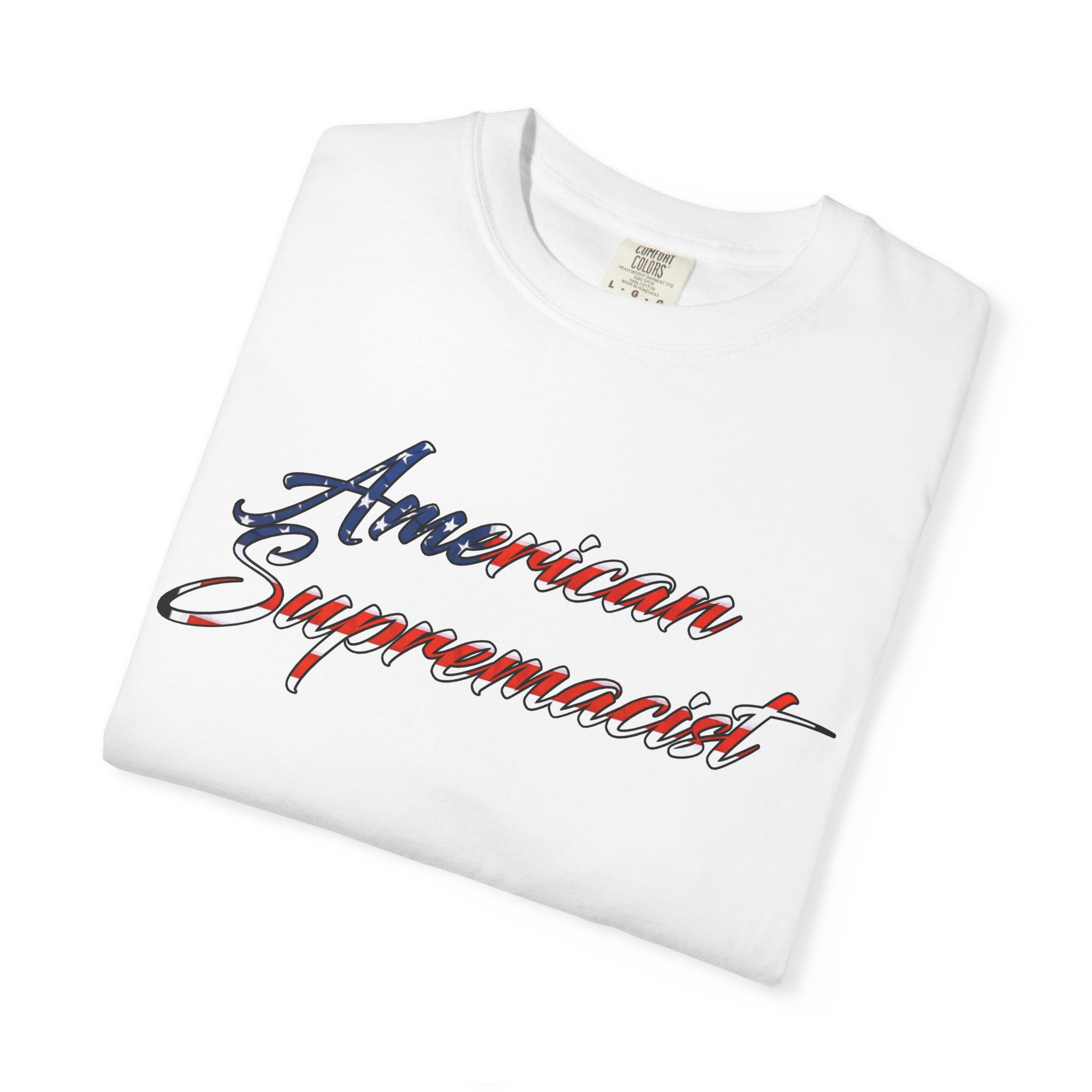 American Supremist FLAG - T-Shirt - Image 2