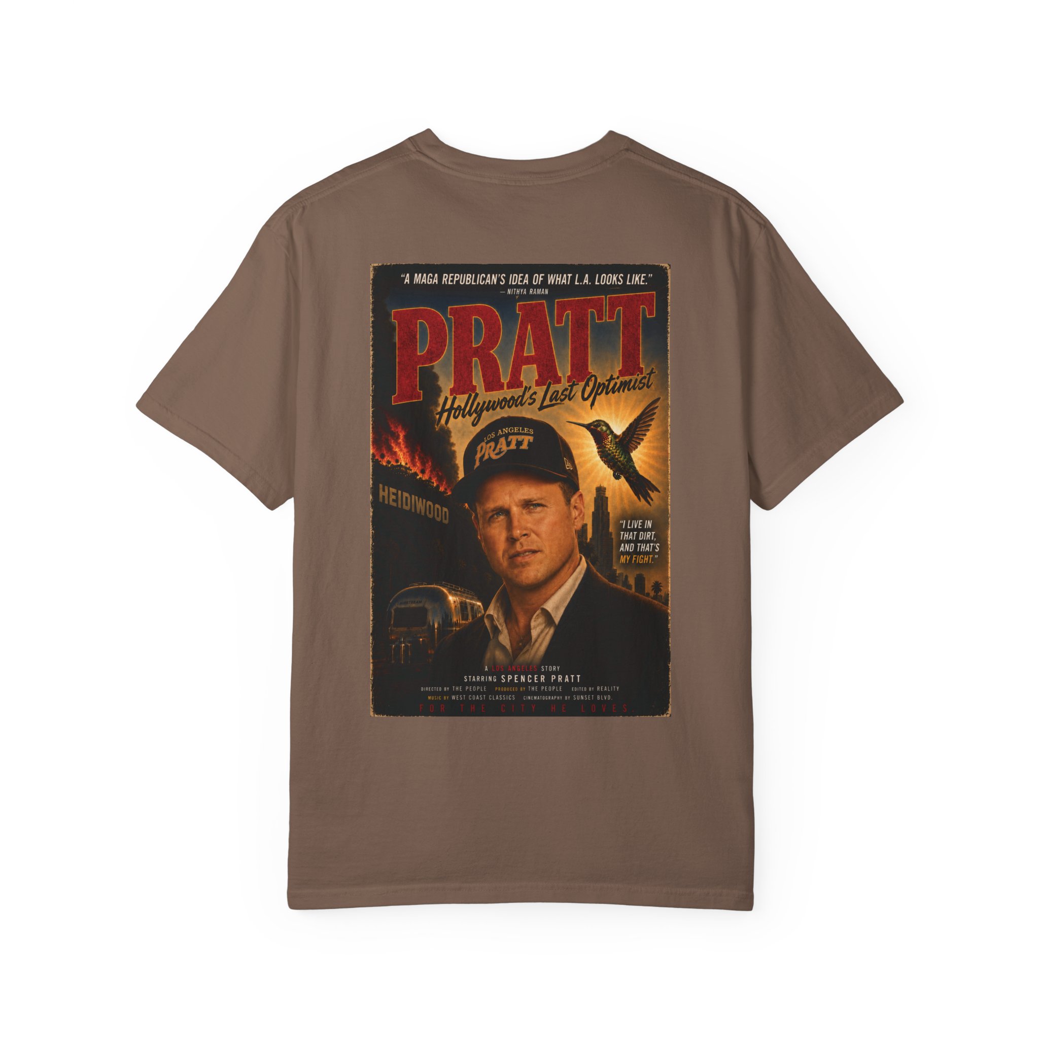 Pratt: Hollywood's Last Optimist Tee | Spencer Pratt - Image 9