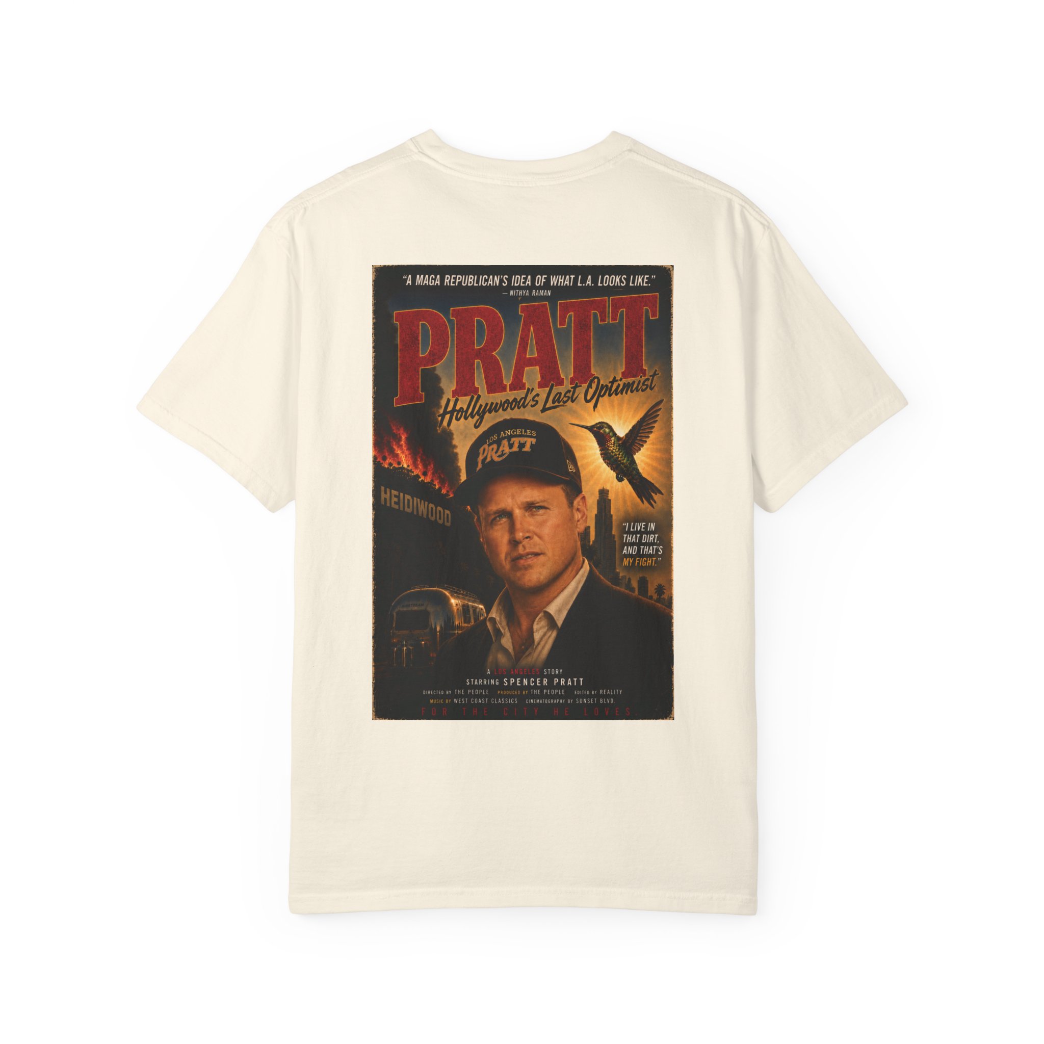 Pratt: Hollywood's Last Optimist Tee | Spencer Pratt - Image 6