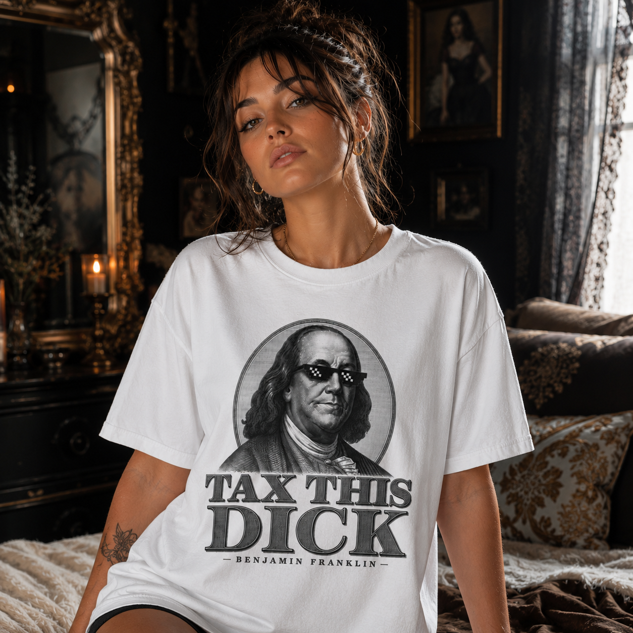 🌶️ 'Tax This D*ck' Tee - Image 2