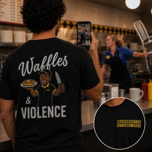 Waffles & Violence | WARBOYS Logo Tee