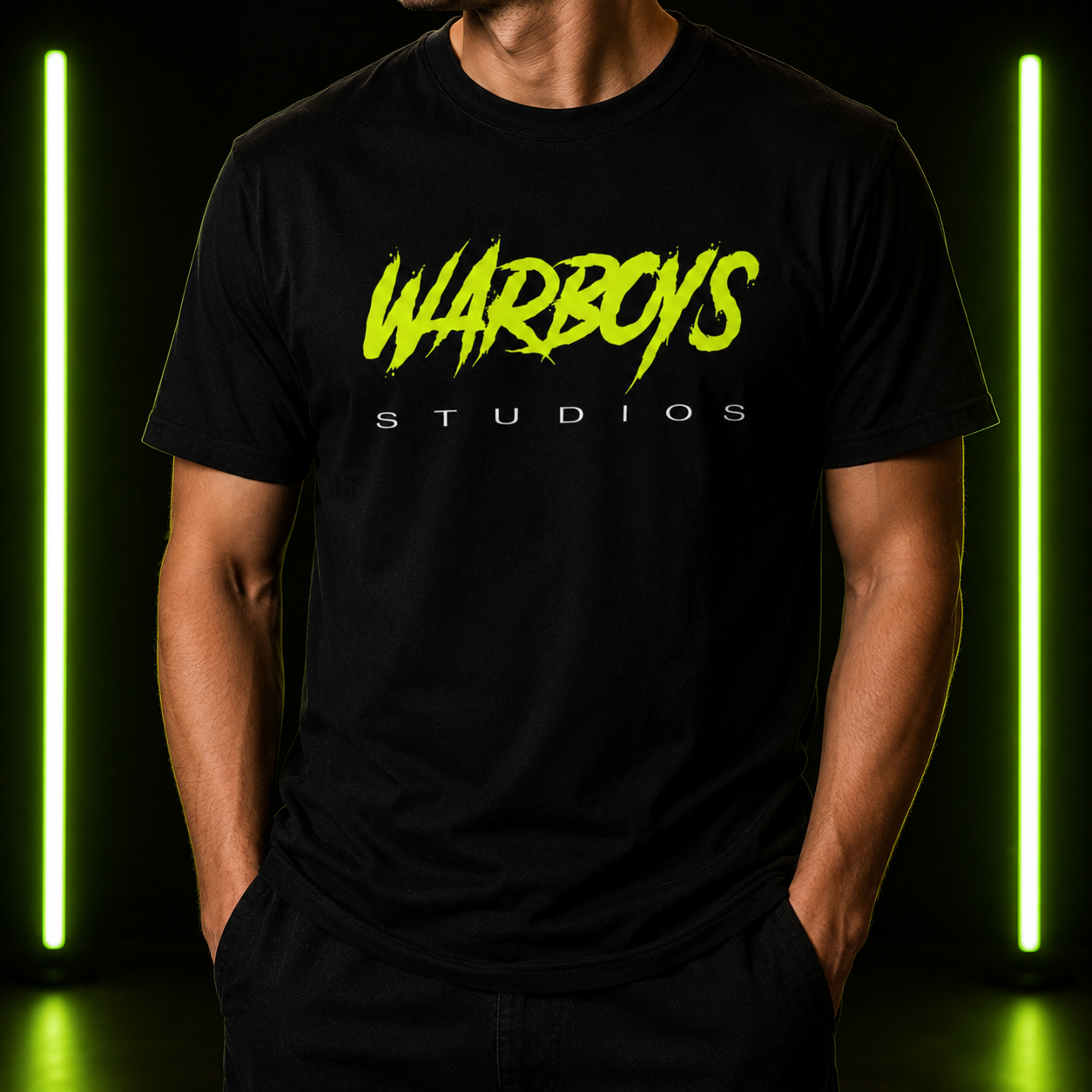 WARBOYS Acid Logo Tee