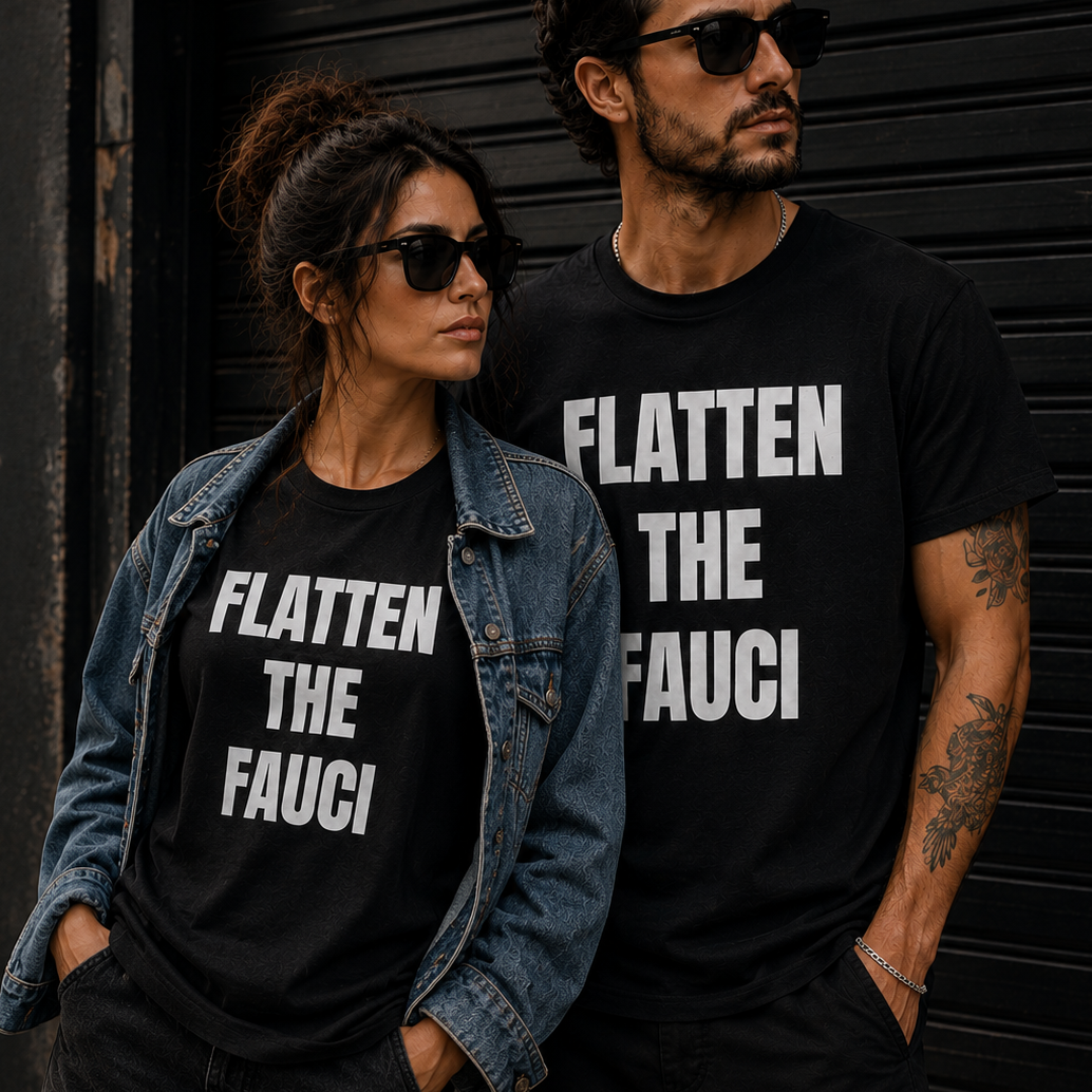 Flatten The Fauci Tee - Image 2