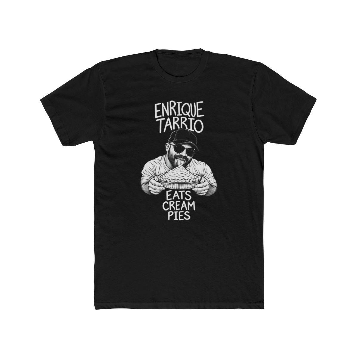 Enrique Eats Cream Pies Tee - Image 2